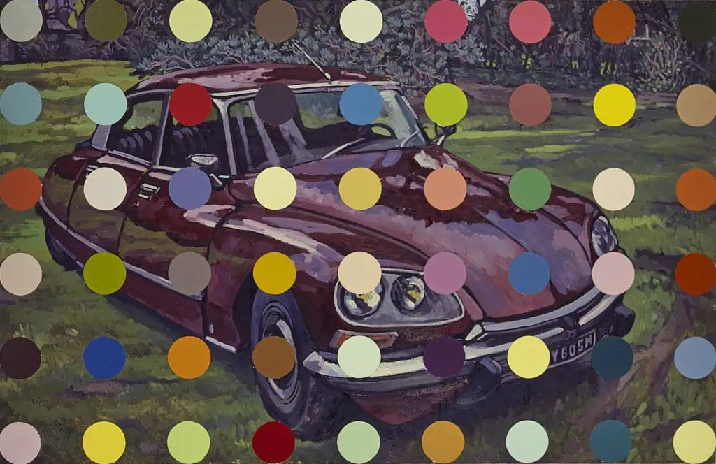 Spots Car - Paul Simonon & Damien Hirst 2002