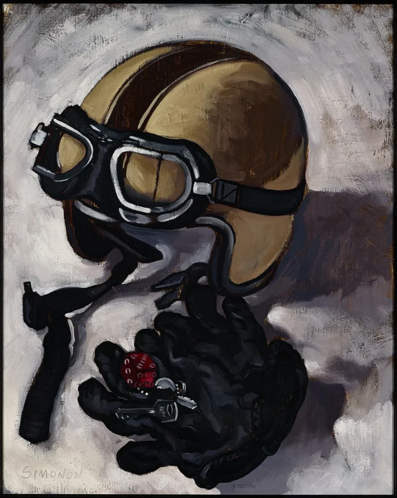 Paul Simonon – Red & Black