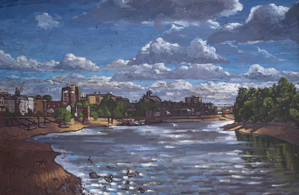 Paul Simonon – The Thames at Hammersmith