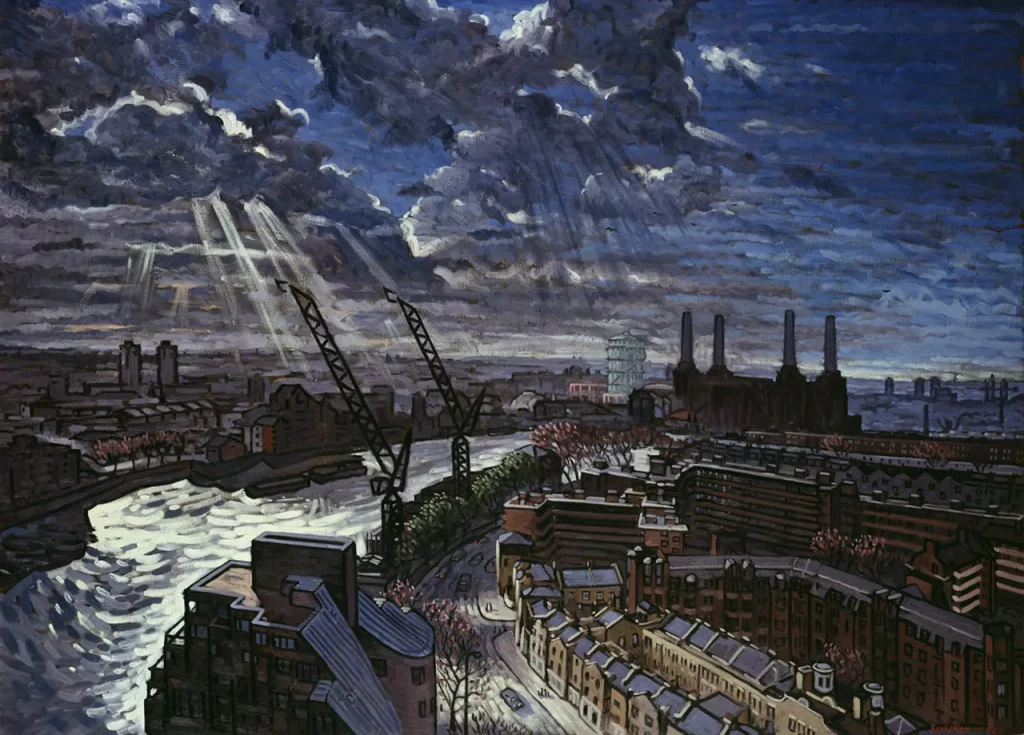 Paul Simonon – The Thames from Millbank