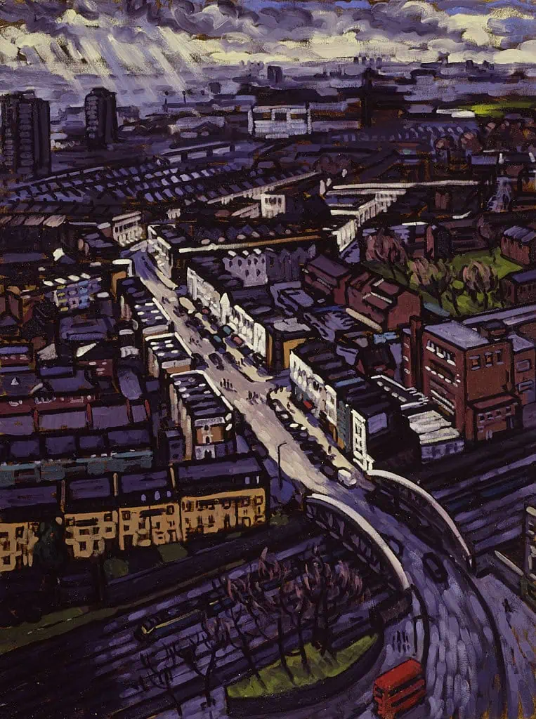 International Notting Hill Arts Exhibition 2001 - Paul Simonon Oil on canvas 