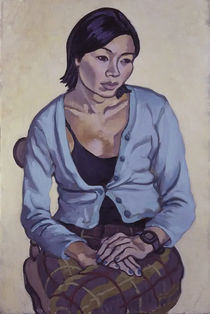 Winter Exhibitions 1996 - Paul Simonon Moni - Oil on canvas - 30 x 20 in.